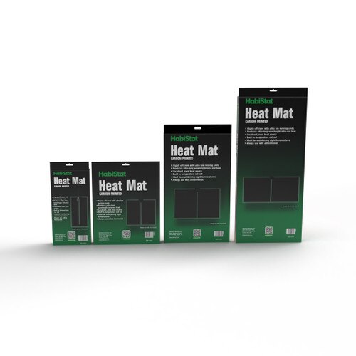 Carbon Printed Heat Mat Range Back